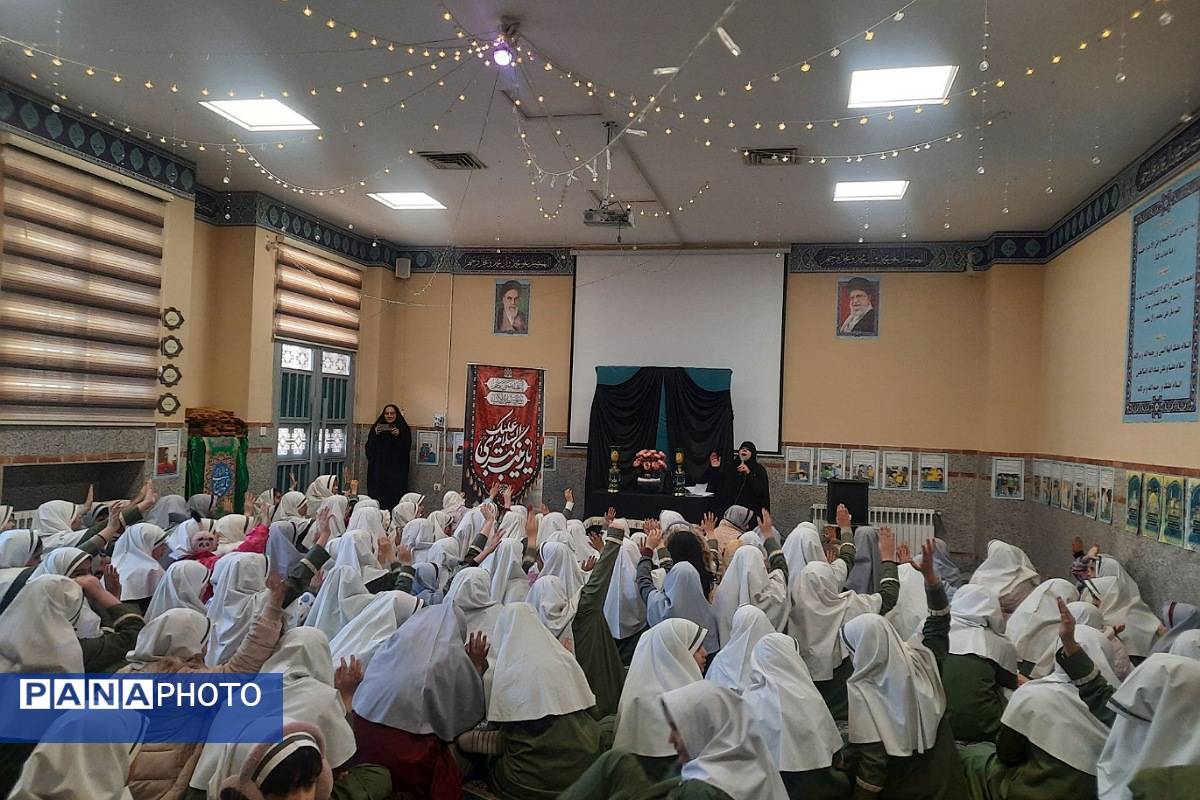 مراسم عزاداری وفات حضرت زینب (س) در ناحیه دو شهرری 