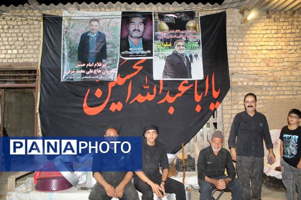 آماده‌سازی هلیم عاشورا در روستای اسحاق آباد نیشابور 