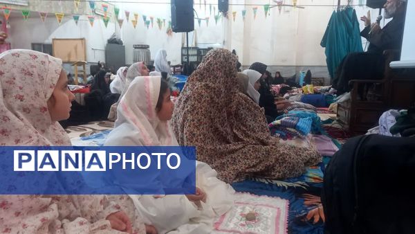 برپایی اعتکاف در مسجد جامع روستای صرم قم