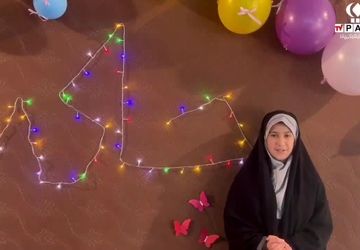 چادر، سوغات جشن عفاف در دبستان دخترانه احمد کاظمی۲