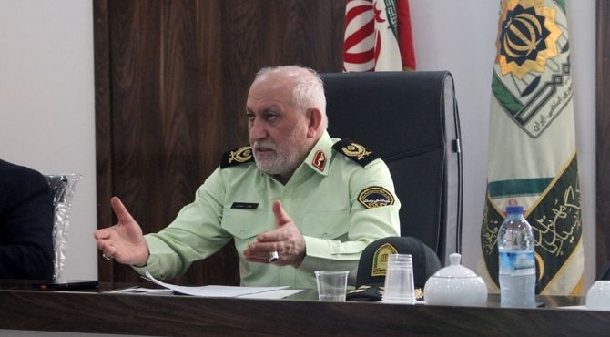نشست خبری فرمانده انتظامی استان بوشهر با اصحاب رسانه