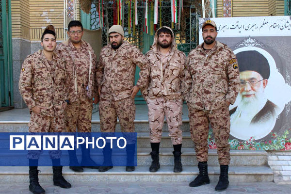 جلوه‌هایی از حلقه‌های صالحین نوجوانان بسیجی در شهر جعفریه