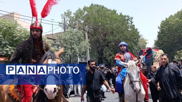 دارالشهدای تهران در سوگ سیدالشهدا(ع) به عزا نشست