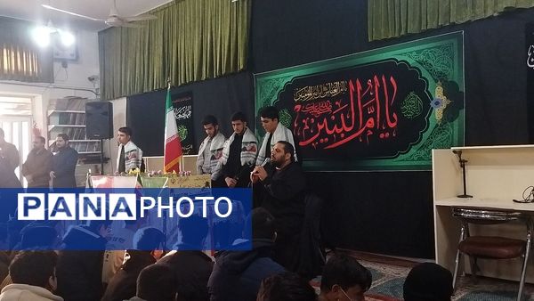 استقبال از شهید گمنام  در دبیرستان شاهد امام ابوذرغفاری 