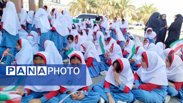 زنگ آغاز سال تحصیلی در مدرسه علقمه شاهد شهرستان قلعه‌گنج