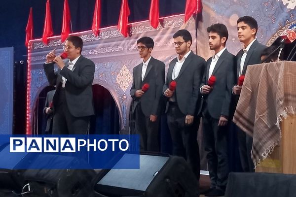 بزرگداشت پنجمین سالگرد شهادت شهید حاج قاسم سلیمانی در مصلی شهر قیامدشت ناحیه یک ری