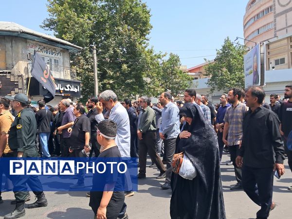 تشییع پیکر شهید پارسا شکوهی در قائمشهر