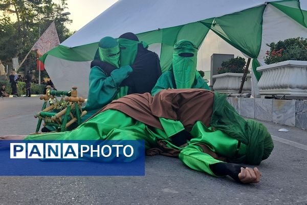 برپایی مراسم خیمه سوزان عصر عاشورا به یاد خاندان پاک اباعبدالله(ع)