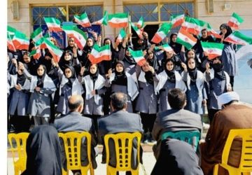 مراسم حمایت از عملیات وعده صادق در شهرستان سیروان برگزار شد