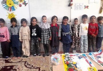  لحظاتی شیرین با کودکستان بهار انقلاب
