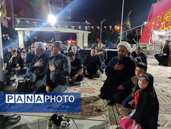 برگزاری مراسم عزاداری حضرت اباعبدالله الحسین (ع) در اداره‌کل آموزش و پرورش فارس