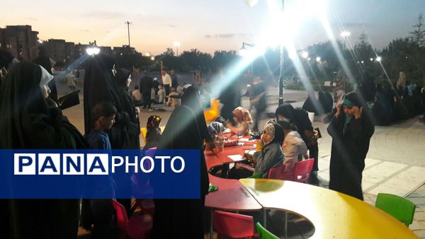 یادواره شهدا محله در پارک ارغوان  نیشابور