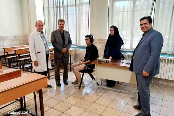 بازدید از روند معاینات استخدامی پذیرفته‌شدگان دانشگاه فرهنگیان