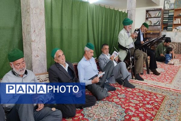 مراسم روز عرفه در مسجد جامع شهر بار 