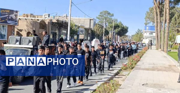 برپایی هیئت عزاداری دانش‌آموزی «قاسم ابن الحسن(ع)» در دبیرستان رئیس‌زاده خلیل‌آباد