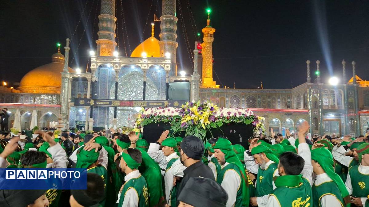 شام غریبان حضرت فاطمه زهرا(س) در حرم حضرت معصومه (س)