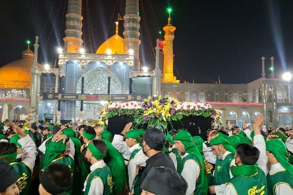 شام غریبان حضرت فاطمه زهرا(س) در حرم حضرت معصومه (س)