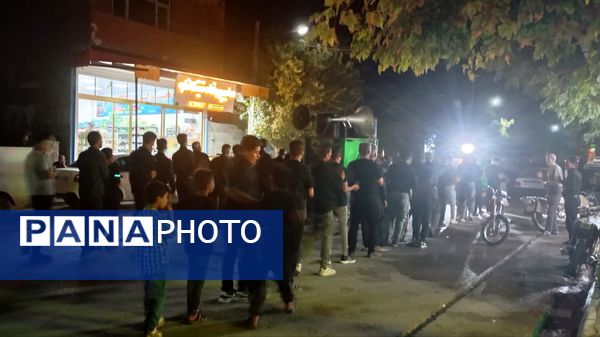 مراسم شام غریبان در شهر تیتکانلو