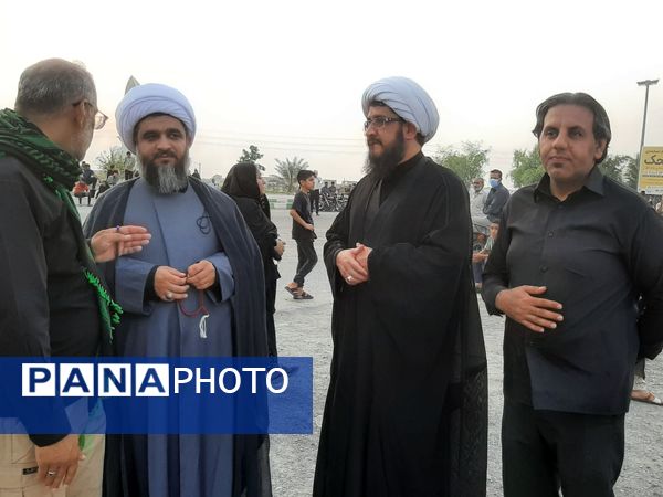 پیاده‌روی جاماندگان  اربعین حسینی شهرستان میناب