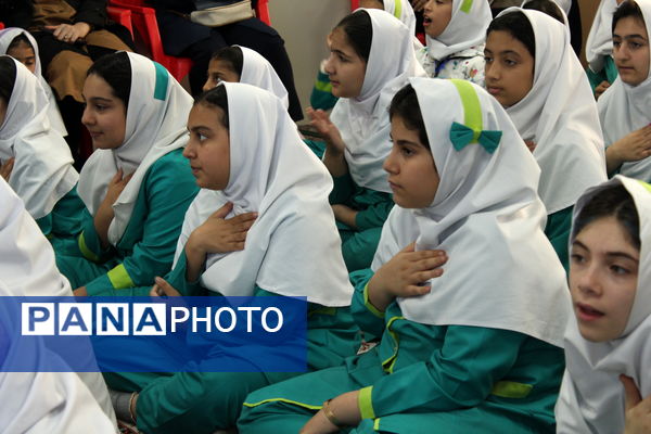 مراسم شهادت حضرت زهرا(س) و یادواره شهدا در دبستان شهیدان حجازی گلوگاه 