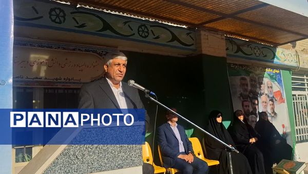 افتتاحیه المپیاد ورزشی درون مدرسه ای در دبیرستان سروش شاهد منطقه ۱۶