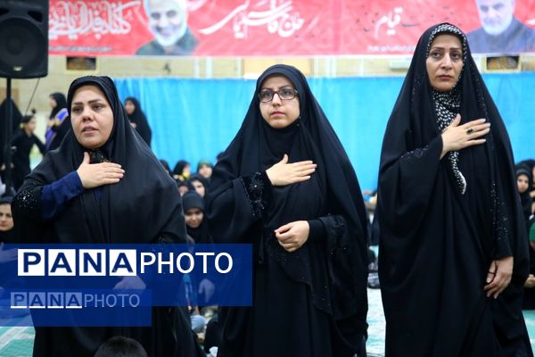 مراسم بنات الحسین در شهرستان تنگستان 