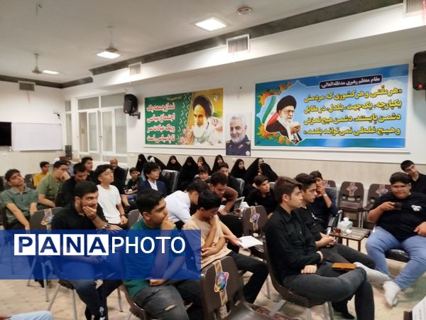 مراسم نشست کمیته دانش آموزی ستاد نماز جمعه کاشمر با امام جمعه کاشمر 