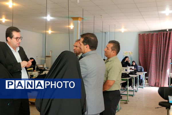 بازدید از کارگاه طراحی دوخت هنرستان ثمین