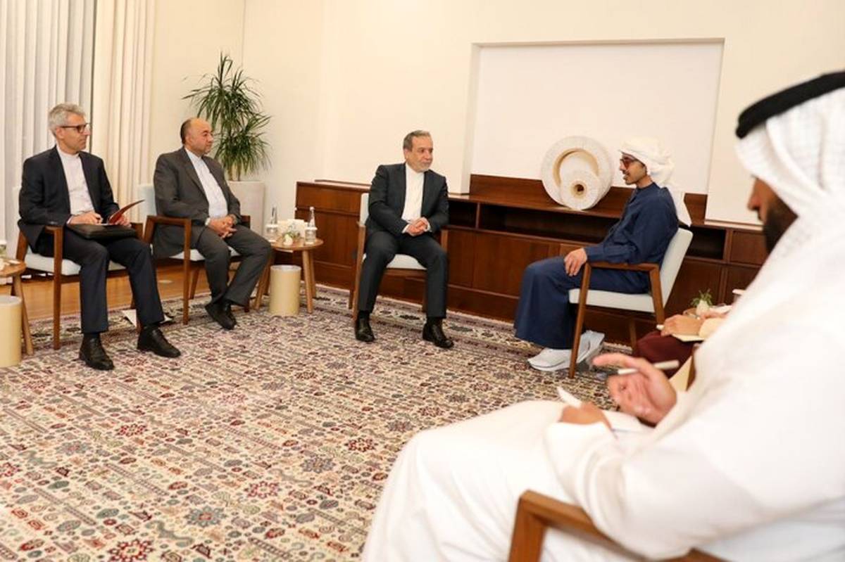 دیدار عراقچی با وزیر خارجه امارات