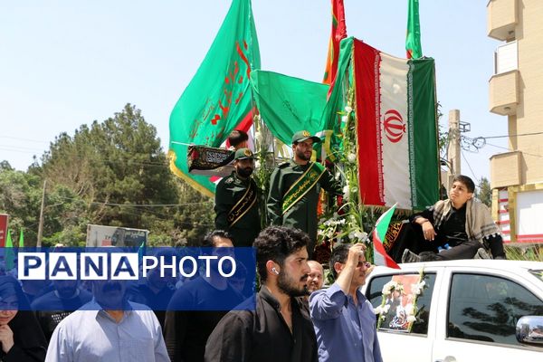 مراسم تشییع پیکر مطهر شهیدان حسن شریفی  و  محمد شاهوردی در ملارد  برگزار شد