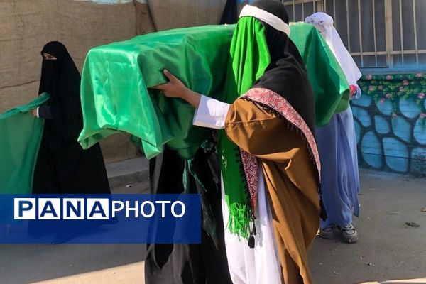 عطر حریم رضوی و جلوه‌ی عشق علوی در مدرسه امان‌الهی اسلامشهر پیچید