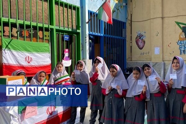 از کلاس تا صندوق رأی؛ تمرین مسئولیت در مدارس فشافویه