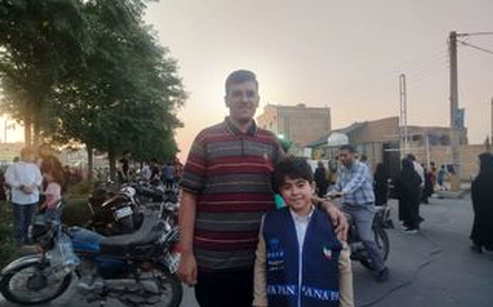 برپایی جشن کیلومتری عید غدیر در کاشان