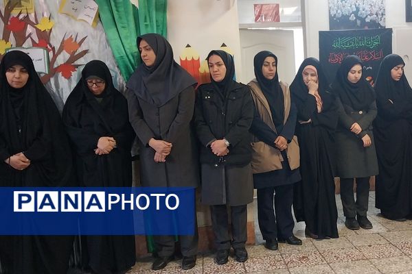 مراسم شهادت حضرت فاطمه (س) در دبستان شهید مجید مجیدی ناحیه دو شهرری 