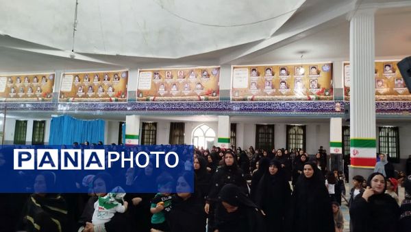 اجتماع شیرخوارگان حسینی در قلعه‌گنج 