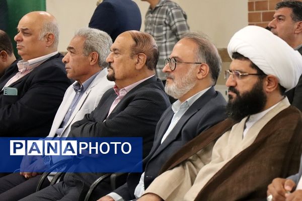 آیین افتتاح مدرسه  زنده‌یاد حاج لطف‌الله محسنی فشمی در پاکدشت 