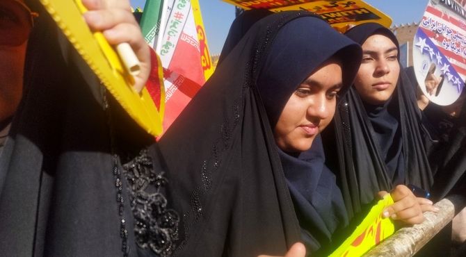 تجمع دانش آموزی سیزده آبان ماه در شیراز