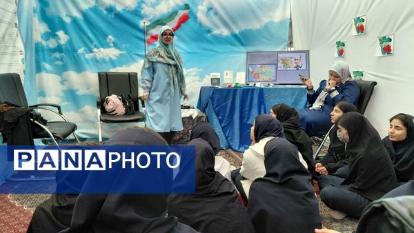 اردوی عملی آمادگی دفاعی دانش آموزان صالحین 