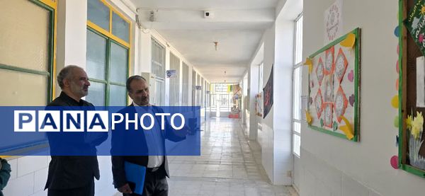  بازدید سرگروه پرورشی استان یزد در مدارس شهرستان بافق