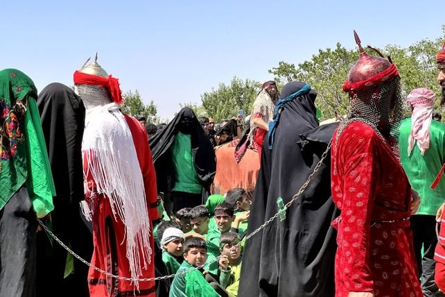 تعزیه خوانی در تیتکانلو شهرستان فاروج 