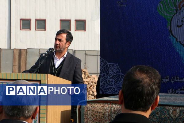 خشتِ بنای مدرسه ۱۸ کلاسه در شهرری گذاشته شد