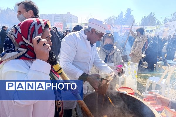 برگزاری جشنواره پخت سمنو در بجنورد 