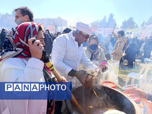 برگزاری جشنواره پخت سمنو در بجنورد 
