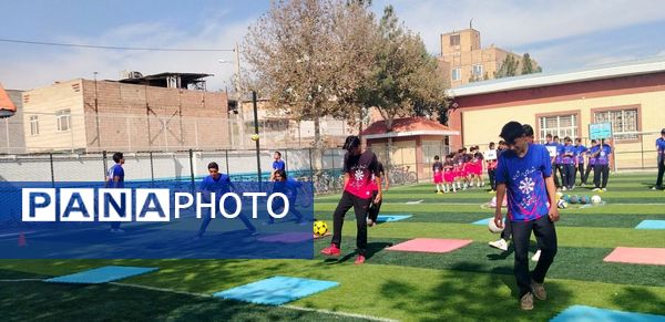 افتتاحیه المپیاد ورزشی درون مدرسه ای شهید بهشتی