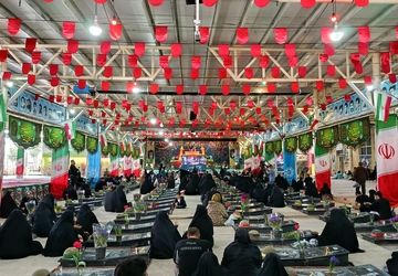 تحویل سال نو در مزار شهدای ملارد  