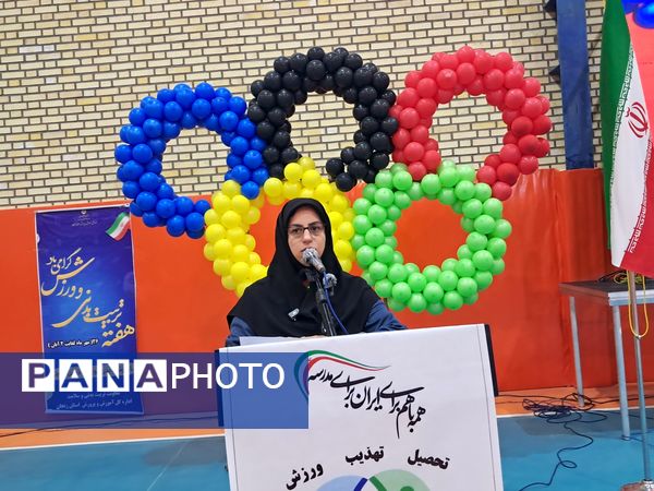 افتتاحیه المپیادهای ورزشی دانش‌آموزی در زنجان