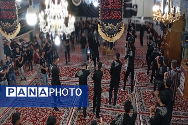 مراسم عزاداری امام حسین(ع) در شهر بار 