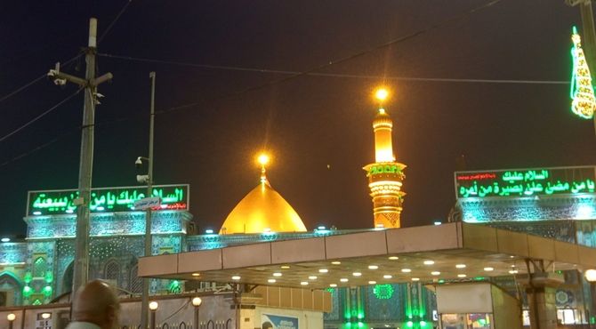 اعزام کاروان زیارتی کربلای معلی از کامیاران با حضور خانواده شهدا و مداحان بسیجی