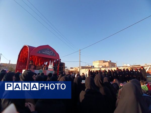 تشییع پیکر مطهر شهدای گمنام در سرار شهرستان برخوار