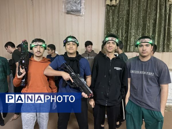 مسابقه لیزرتگ دبیرستان شاهد ابوذر غفاری